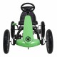 Kart cu pedale si roti gonflabile, varsta 3 ani+, 113x60x65 cm, Gokart STAR - Verde