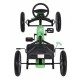 Kart cu pedale si roti gonflabile, varsta 3 ani+, 113x60x65 cm, Gokart STAR - Verde