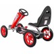 Kart cu pedale si roti gonflabile, varsta 3 ani+, 122x57x73 cm, Gokart AIR - Rosu