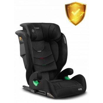 Scaun auto cu ISOFIX Nukido Louis Soft, Grupa 100-150 cm (15-36 Kg), i-Size, omologare R129 - Negru Scaun auto cu ISOFIX Nukido Louis Soft, Grupa 100-150 cm (15-36 Kg), i-Size, omologare R129 - Negru