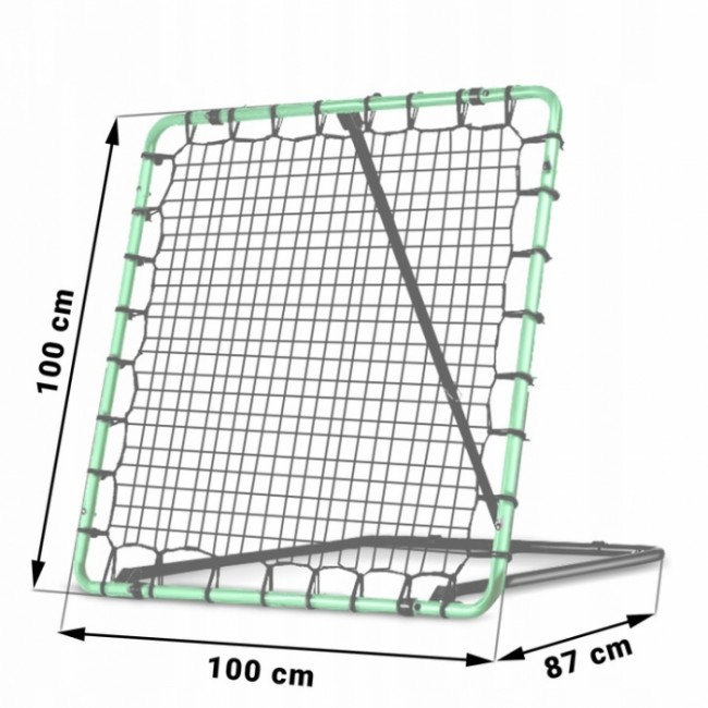 Poarta pentru fotbal rebounder 100 X 100 Cm Neo-sport 1458