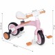 Bicicleta cu pedale 3 in 1 si roti ajutatoare Ecotoys LC-V1359 - Roz