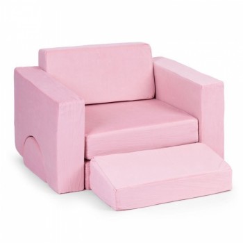 Canapea extensibila modulara pentru copii, 2 locuri, 8 bucati, Ecotoys TMSRT-13 - Roz Canapea extensibila modulara pentru copii, 2 locuri, 8 bucati, Ecotoys TMSRT-13 - Roz