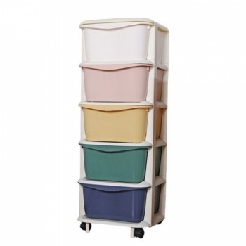 Raft cu 5 compartimente pentru depozitarea diverselor obiecte ModernHome PO16 - Multicolor Raft cu 5 compartimente pentru depozitarea diverselor obiecte ModernHome PO16 - Multicolor