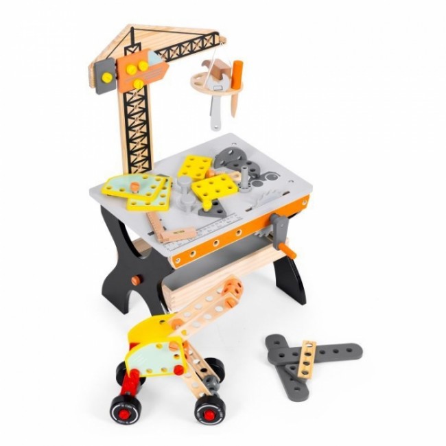 Banc de lucru din lemn pentru copii Ecotoys TL812003