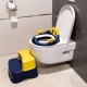 Reductor toaleta cu scara pentru copii Ecotoys HA-P17-18 - Bleumarin