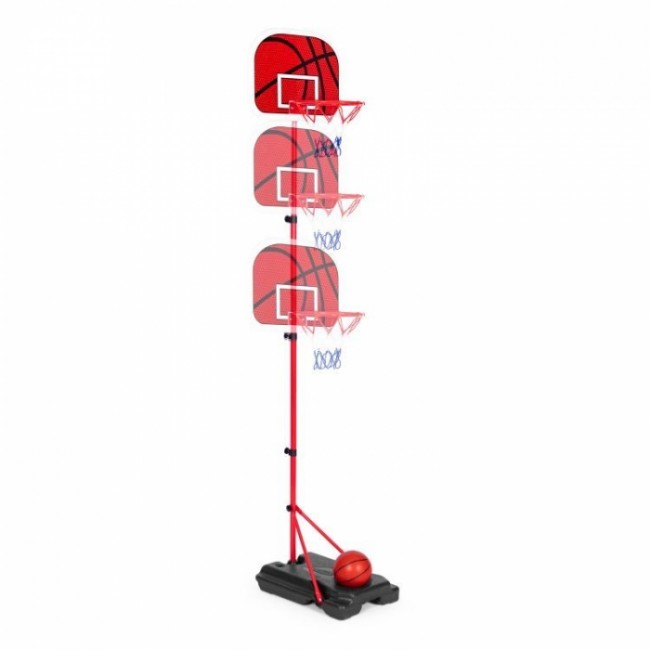 Cos de baschet pentru copii cu minge inclusa si inaltime reglabila Ecotoys HC629422