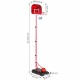 Cos de baschet pentru copii cu minge inclusa si inaltime reglabila Ecotoys HC629422