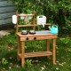 Bucatarie de exterior din lemn pentru copii Ecotoys TL814005