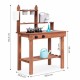 Bucatarie de exterior din lemn pentru copii Ecotoys TL814005