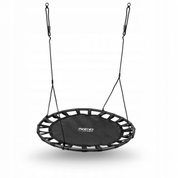 Leagan tip cuib pentru copii XXL, 120 cm, 150 kg, Neo-Sport 1032, Negru Leagan tip cuib pentru copii XXL, 120 cm, 150 kg, Neo-Sport 1032, Negru