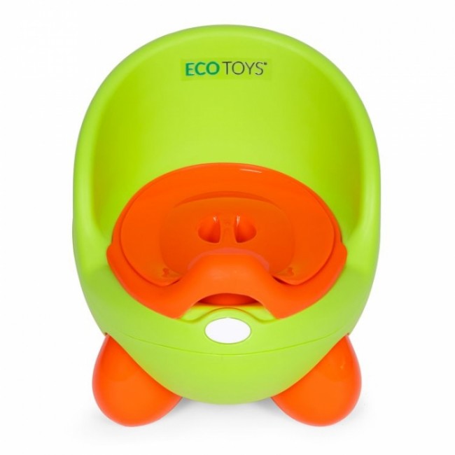 Olita pentru copii, insertie detasabila, picioare antiderapante Ecotoys PP112 - Verde