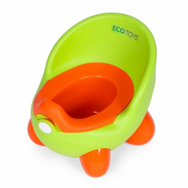 Olita pentru copii, insertie detasabila, picioare antiderapante Ecotoys PP112 - Verde