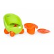 Olita pentru copii, insertie detasabila, picioare antiderapante Ecotoys PP112 - Verde