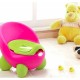 Olita pentru copii, insertie detasabila, picioare antiderapante Ecotoys PP112 - Roz-Verde