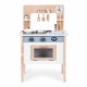 Bucatarie din lemn pentru copii cu accesorii, 48 x 26 x 77 cm, Ecotoys HM232569