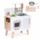 Bucatarie din lemn pentru copii cu accesorii, 58 x 29 x 73 cm, Ecotoys W10C863