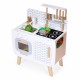 Bucatarie din lemn pentru copii cu accesorii, 58 x 29 x 73 cm, Ecotoys W10C863