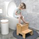 Turn de invatare din lemn, 31.5 x 36.5 x 39 cm, Ecotoys ESC-W-062