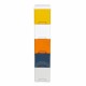 Raft pe roti cu 5 compartimente pentru depozitarea jucariilor ModernHome - Multicolor