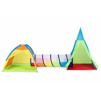 Cort de joaca 3 in 1 pentru copii Iplay 2402