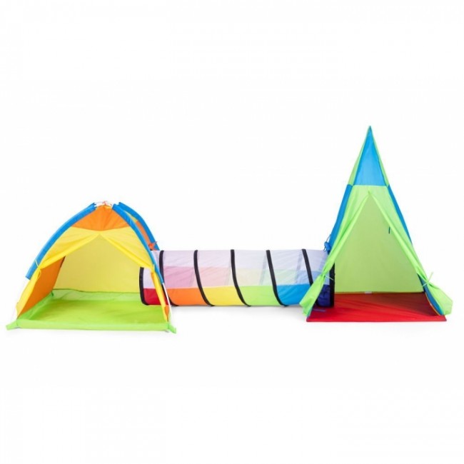 Cort de joaca 3 in 1 pentru copii Iplay 2402