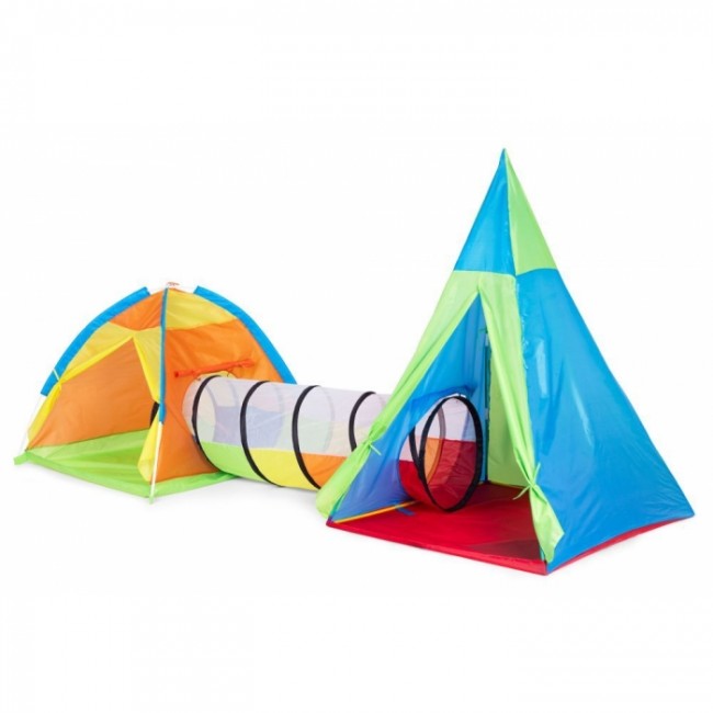 Cort de joaca 3 in 1 pentru copii Iplay 2402