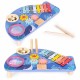 Masuta din lemn cu instrumente muzicale Ecotoys TL204013
