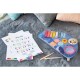 Masuta din lemn cu instrumente muzicale Ecotoys TL204013