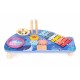 Masuta din lemn cu instrumente muzicale Ecotoys TL204013