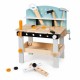 Banc de lucru din lemn pentru copii cu 38 accesorii Ecotoys 1178
