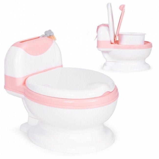 Olita pentru copii, insertie detasabila, perie inclusa Ecotoys HA-P05 - Roz