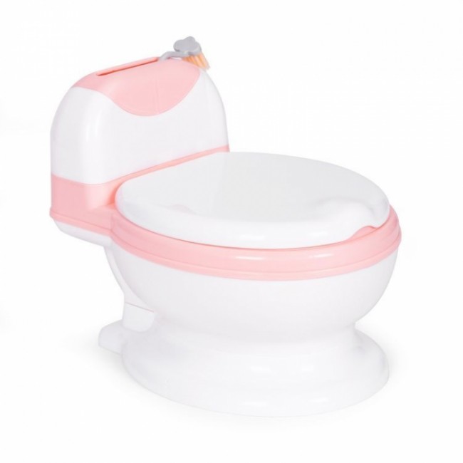 Olita pentru copii, insertie detasabila, perie inclusa Ecotoys HA-P05 - Roz