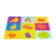 Salteluta de joaca pentru copii 86 x 86 x 1 cm IPlay 0393 - Fructe si legume