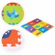 Salteluta de joaca pentru copii 86 x 86 x 1 cm IPlay 0392 - Vehicule