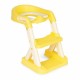 Reductor toaleta cu scara pentru copii Ecotoys HA-P23S - Galben