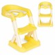 Reductor toaleta cu scara pentru copii Ecotoys HA-P23S - Galben