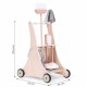 Antemergator din lemn cu aspirator si elemente pentru curatenie Ecotoys W10D200B