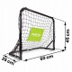 Set de 2 porti de fotbal, 60 x 25 x 45 cm, Neo-Sport 1461