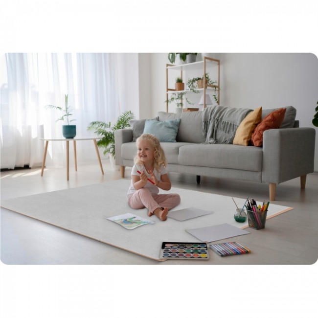 Salteluta de joaca multifunctionala tip puzzle, 180 x 120 cm, Massido 650100 - Gri