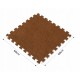Salteluta de joaca multifunctionala tip puzzle, 180 x 120 cm, Massido 650102 - Maro