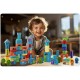 Set educational cu blocuri din lemn, 100 bucati, Ricokids RK-871 - Orasel
