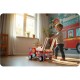 Antemergator din lemn tip masina de pompieri si diverse activitati, 48 x 27.5 x 40.5 cm, Ricokids RK-873