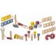 Antemergator din lemn tip atelier si diverse activitati, 40 x 28 x 43 cm, Ricokids RK-874