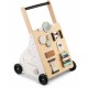 Antemergator din lemn cu diverse activitati, 28 x 35 x 53 cm, Ricokids RK-875