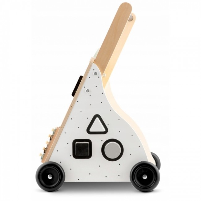 Antemergator din lemn cu diverse activitati, 28 x 35 x 53 cm, Ricokids RK-875
