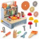 Mini atelier de lucru din lemn cu accesorii incluse, 30 x 25 x 30 cm, Ricokids RK-877