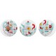 Set din lemn pentru servit ceaiul Ricokids RK-869 - Turcoaz