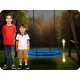Leagan tip cuib pentru copii XXL, 120 cm, 150 kg, Neo-Sport 1061, Albastru