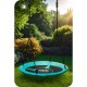 Leagan tip cuib pentru copii XXL, 100 cm, 150 kg, Neo-Sport 1082, Turcoaz